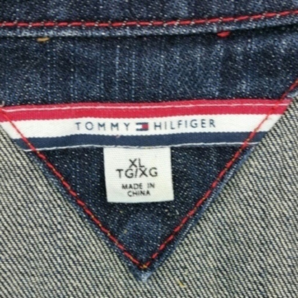 TOMMY HILFIGER - VINTAGE DENIM JACKET! ❤️ - Picture 4 of 4